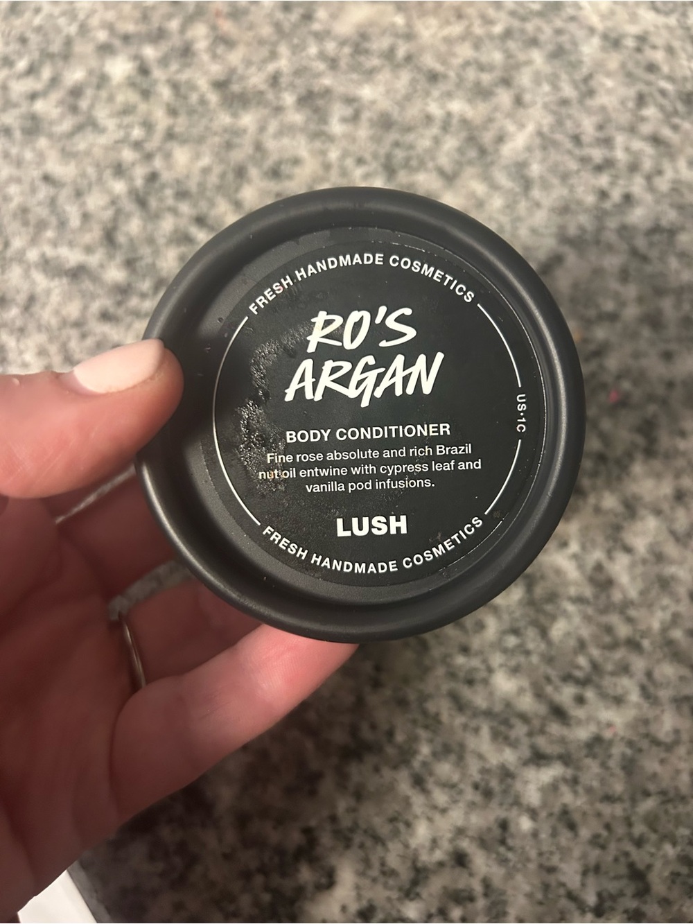 Lush Ro's Argan Body Conditioner - Black